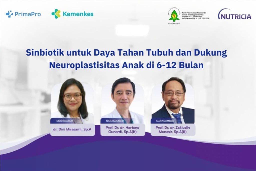 Sinbiotik untuk Daya Tahan Tumbuh dan Dukung Neuroplastisitas Anak di 6-12 Bulan