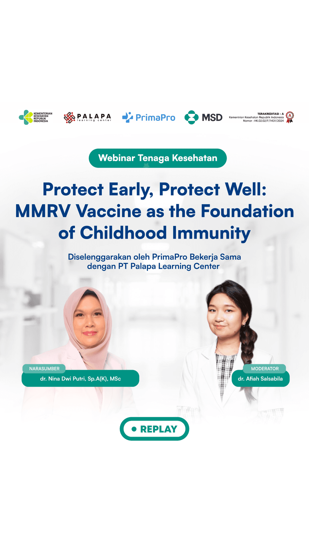 Protect Early, Protect Well: MMRV Vaccine as the Foundation of Childhood Immunity | Webinar PrimaPro
